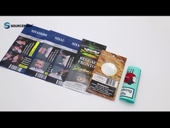 25g 50g 100g Bolsa de tabaco com fecho fechado de novo Bolsa de tabaco com fecho fechado de mão Bolsa de embalagem de tabaco