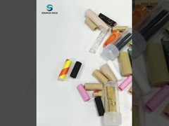 Filtros orgânicos de fumo Filtro de fumo ponta de 8 mm de diâmetro não branqueado livre de cloro