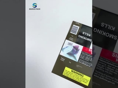 Embalagem de tabaco ecológica Bolsa à prova de umidade Plástico laminado Design personalizado