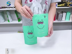 Embalagem personalizada de ervas daninhas à prova de umidade Marijuana Saco de pé com fecho de ziplock