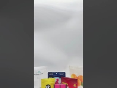 Embalagem de ervas daninhas com fecho antialérgico para crianças Bolsa de papel de alumínio à prova de odor para gomas de CBD